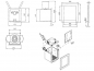 Griff schwarz f�r Glasabdeckung  Omnimatic P90