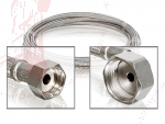 Verbindungsschlauch DN8 2m 3/8"IG ger. x 3/4"IG Winkel