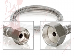 Verbindungsschlauch DN8 2m 3/8"IG gerade x 3/4"IG ger.