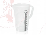 Messbecher 1000 ml mit Henkel, Ausguss und Skala