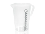 Messbecher 3000 ml mit Henkel, Ausguss und Skala