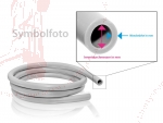 Ventilschlauch Silikon grau 7,0 x 2,0 mm f�r Rhea