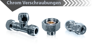Verschraubungen Chrom