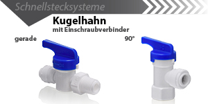 Kugelhahn mit Schraubverbinder
