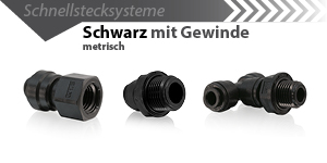 Schwarz (metrisch) mit Gewinde