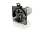 Preview: Mixermotor 24 Volt DC Mixerhalterung schwarz