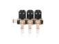 Preview: Componenti Magnetventil 3 fach 230 Volt Stutzen C6 links für Omnimatik