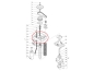 Preview: Motor Halterung Evoca N&W Wittenborg FB5100 FB7600 FB55 FB7100 FB5500