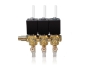 Preview: ODE Magnetventil 3-fach 230 Volt Spulenanschluss hinten