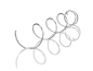 Preview: Vendo Spirale links  4 Produkte  95 mm Abstand