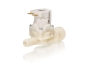 Preview: Kunststoffmagnetventil 3/4"AG x 13,5mm Schlauchtülle 1-fach 180° 230 Volt