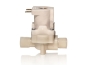 Preview: Kunststoffmagnetventil 3/8" x 3/8" 1-fach 180° 24 Volt AC/DC