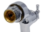 Preview: Auslaufventil mit Belüfter, Rückflussverhinderer, 3/4" AG x 1" AG