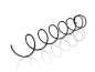 Preview: Sielaff Spirale links 6 Produkte in Schwarz für SN48, SÜ-SL