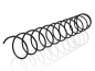 Preview: Sielaff Spirale rechts 9 Produkte in Schwarz für SN48, SÜ-SL