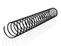 Preview: Sielaff Spirale links 18 Produkte in Schwarz für SN48, SÜ-SL