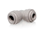 Preview: Winkel Reduzier Verbinder 90° 1/4" Rohr x 5/16" Rohr Schnellsteck System
