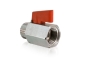Preview: Mini Kugelhahn 1/4" AG x 1/4" IG