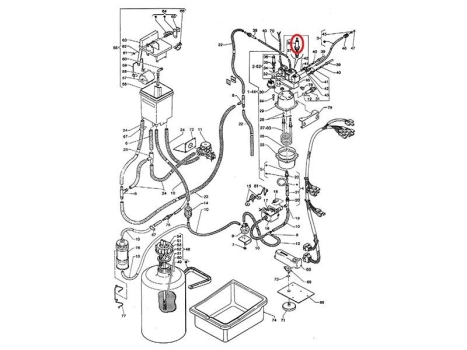ODE Oberteil für 3/2 Wege Monoblock  Evoca N&W Necta Wittenborg ES7100 Brio