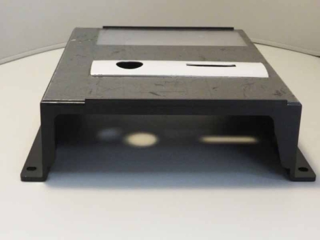 Displayhalter Münzeinwurf schwarz