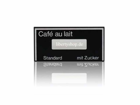 Auswahlschild Càfe au lait Evoca Necta N&W Wittenborg Serie 5100 2800