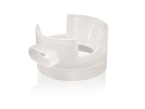 Dampfglocke mit Doppel-Nut transparent