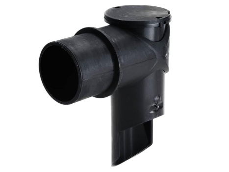 Sielaff TS/RS Produktrutsche 77mm Ausführung schwarz, links