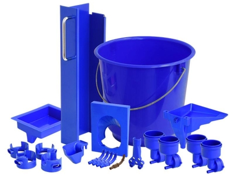 Sielaff Reparatursatz Austauschteile CVS KT03 in Blau