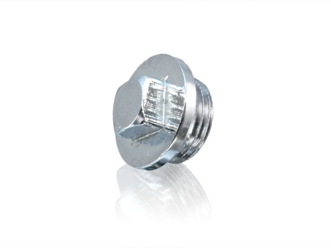 Chrom Stopfen 1/2" Außengewinde