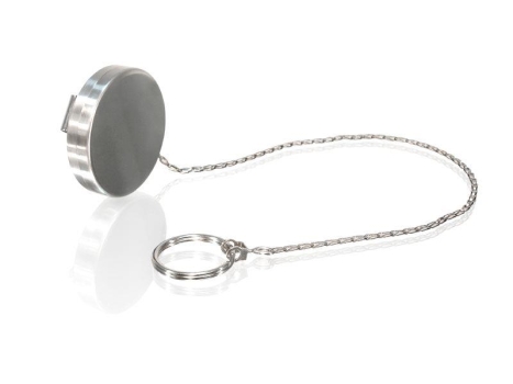 Gürtel Clip mit 49 cm langer Kette  Durchmesser 42 mm
