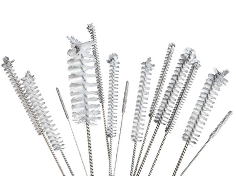 Schlauchbürste 5 mm Durchmesser, 650 mm Gesamtlänge mit Sonne