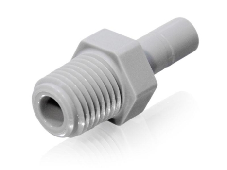 Einschraub Stutzen 5/16" x 3/8" AG NPTF Schnellsteck System