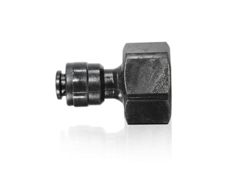 Einschraub Verbinder 6 mm Rohr x 3/8" IG BSPP Schnellsteck System