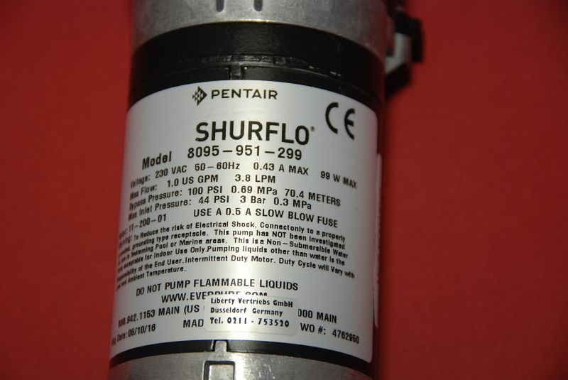 SHURflo Membranpumpe 8095-902-260 - KELLER - Pumpen.de - Ihr  Pumpenspezialist