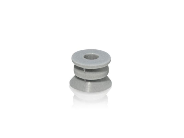 V-Ring 4 mm Silikon grau für Mixermotor Rheavendors Servomat Steigler Cino