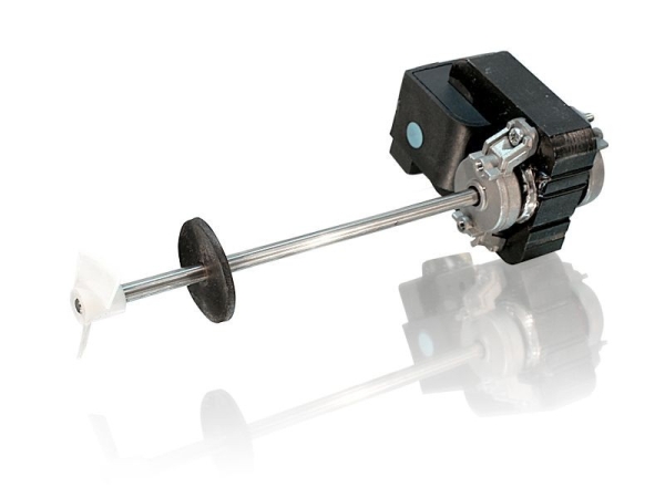 Rührwerksmotor 230 Volt  mit Lüfterflügel für Kältegeräte,
