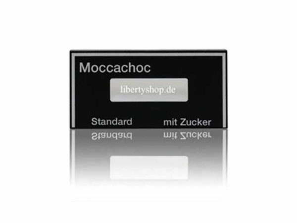 Auswahlschild Moccachoc halfsize Evoca Necta N&W Wittenborg Serie 5100 2800