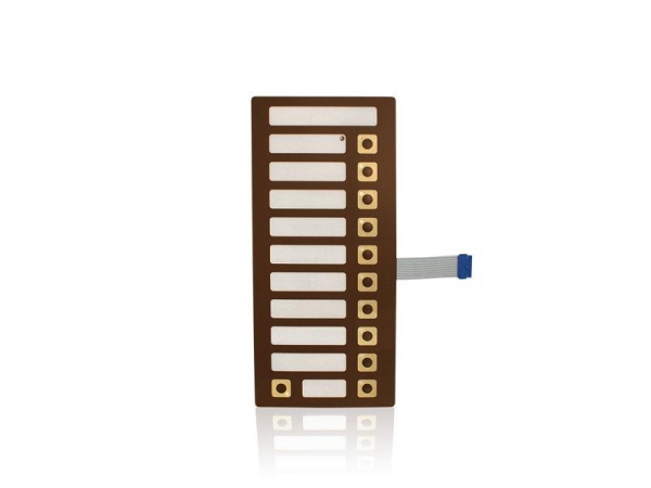 Folientastatur klein braun/beige für Spengler FB/IN 5