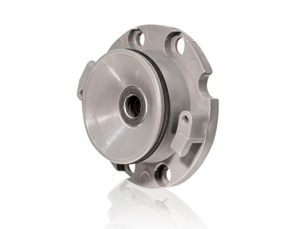 Mixerflansch grau mit Dichtung