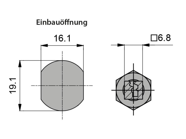 Rielda RS1 Schloss RS1 Typ 515 für Rheavendors