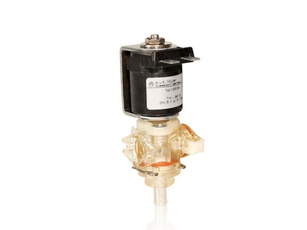 A. und K. Müller Blockventil 24 Volt DC 1-fach Stutzen links 01.1005.116 Spengler