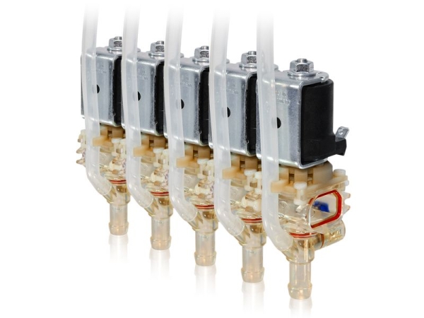 A. und K. Müller Blockventil 5-fach 24 Volt DC Serie 46.008.116