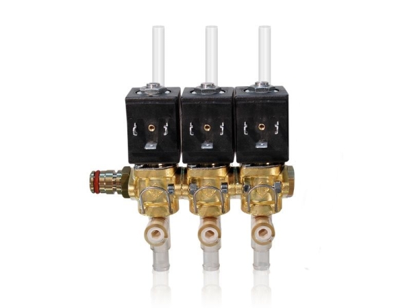 ODE Magnetventil 3-fach 230 Volt passend für Omnimatik, Omnimatic