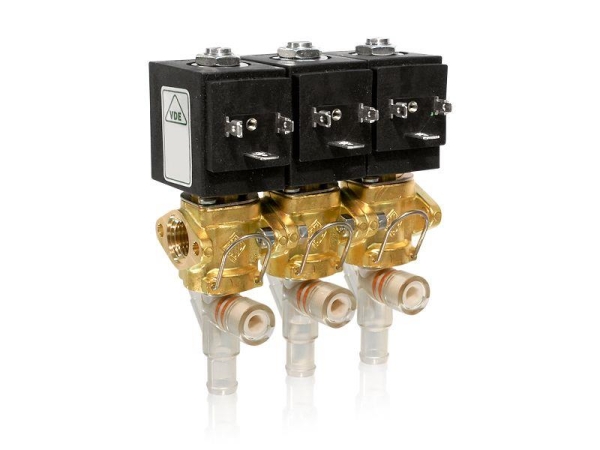 ODE Magnetventil 3-fach 24 Volt DC Typ K4