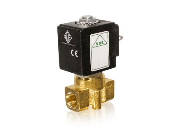 ODE Magnetventil 2/2 Wege DN 3,0 24 Volt 50 Hz Gewinde 1/4" IG
