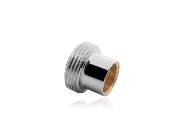 Chrom Reduzierstück 3/4" AG x 3/8" IG