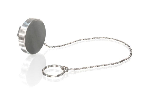 Gürtel Clip mit 49 cm langer Kette  Durchmesser 42 mm