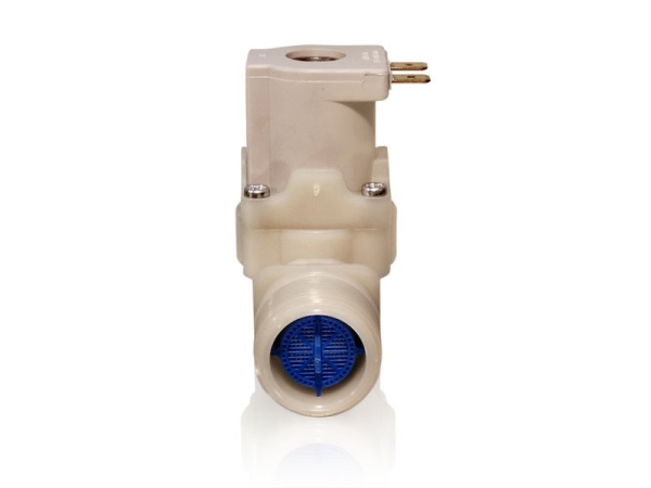 Kunststoffmagnetventil 3/4" x 3/4" 1 fach 180° 24 Volt AC / DC