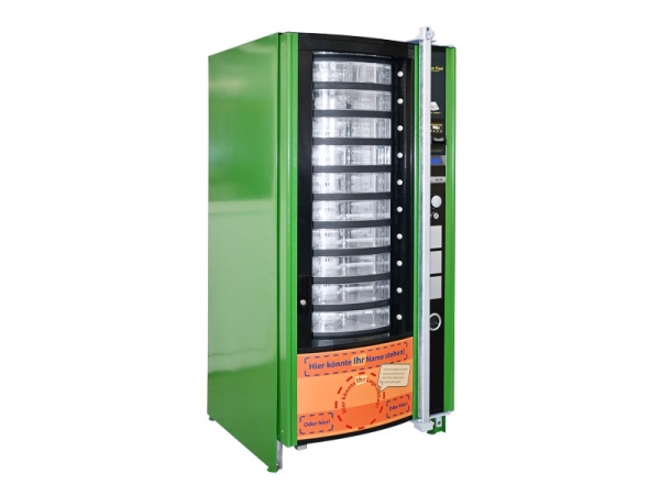 Riegel als Aufbruchsicherung für Verkaufsautomaten