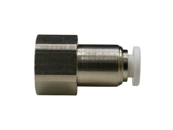 Sielaff Aufschraubverschraubung gerade 1/8 Zoll 4mm